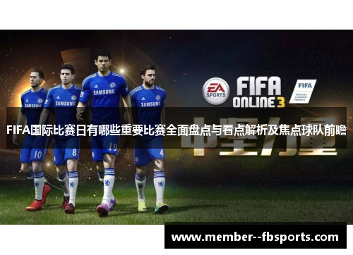 FIFA国际比赛日有哪些重要比赛全面盘点与看点解析及焦点球队前瞻